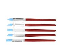 ACOGEDO 5pcs Clay Shaping Tool Set with Rubber Tip Paint for Easy Pottery