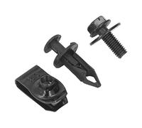 ACOGEDO 70 Pièces Boulons de Moteur écrous en U Extrudés Clips de Remplacement pour G35 G37 G37X FX35 FX45 EX35 G37X FX35 Boulons de Remplacement de Moteur Clips de Rivet de Fixation de Pare-chocs