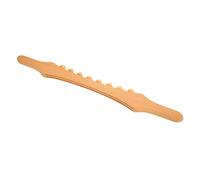 ACOGEDO 8 Perles Stick de Massage en Bois pour la Thérapie Corporelle Complète - Soulagez la Fatigue et Améliorez l'immunité avec un Bâton de Grattage à Point de Déclenchement - Matériau en Bois