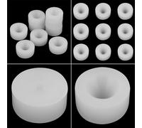 ACOGEDO 9 Pièces Tampon en Caoutchouc de Silicone pour Machine de Capsulage de Bouteilles 10-20 Mm et Serrage du Tampon en Caoutchouc de SiliconeTampon en de Capsulage de BouteilleTampon en de
