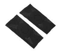 ACOGEDO Abrasse Antidérapante avec des Tampons de Compression de Genou en Silicone Absorbant les Chocs - Support Professionnel et Confort Respirant pour la Danse - Manche Douce pour la Protection (XS)