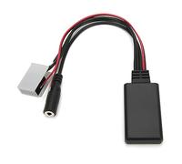 ACOGEDO Adaptateur de Micro Mains Libres pour Autoradio RD4 12 Broches, Musique, Appel Téléphonique, Largement adapté pour l'Adaptateur de Voiture, Câble, Connecteur de Voiture, Ligne