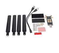 ACOGEDO Adaptateur M.2 vers USB avec Emplacement pour Carte SIM 4 Antennes Prenant en Charge la Dissipation Thermique 3G 4G 5G Adaptateur M.2 vers USB pour PC 3 Modules 1 A pour Cartes Prise en