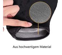 ACOGEDO APPLICATEUR DE MITT SUR TANNING BLACK GLANT - GLANT TANNER SUN SUN Réutilisable pour le Visage et le Corps avec une éponge Douce et un Chiffon pour une Application DE Lotion Facile (BLACK)