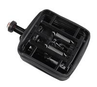 ACOGEDO Base de Suspension de Siège Robuste, Anti-poussière, Poignée Avant Réglable, Base d'amortissement du Siège pour Camion, Camping-car, Véhicule de Construction, Tracteur pour un Réglage