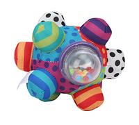 ACOGEDO Bébé Hochet Balle Apaisant Développement de l'intelligence Clochette pour bébé Jouets éducatifs Visuel Rond Après Tactile, Qui Est Fait de Matériaux Stimulants Sont le Hochet de de (Rond)