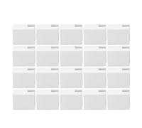 ACOGEDO Bloc d'arrêt de Verrouillage de Porte et Fenêtre Coulissante, Type 88, en Plastique, Accessoires Sûrs sans Collision pour la sécurité de la Maison, 20 Pièces (Version courte)