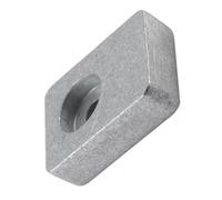ACOGEDO Bloc de Transmission Anode Unité Inférieure Bloc D'anode 41106-ZW9-000 Remplacement en Alliage D'aluminium pour Hors-bord BF25 BF30 BF8 BFP8 BF10 BF9.9 BFP10 BFP9.9 BF20 BF15