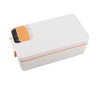 ACOGEDO Boîte à Déjeuner Chauffe-plats Portable en Acier Inoxydable 316, 1l, Chauffage électrique sans Fil pour Usage au Bureau (WHITE)