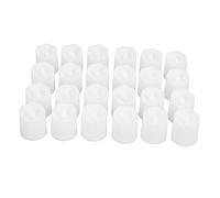 ACOGEDO Bougies LED sans Flamme, 24 Pièces, Bougies électroniques à Piles avec Effet de Scintillement Réaliste pour la Décoration de la Maison, Fête