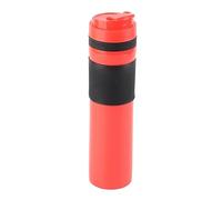 ACOGEDO Bouteille de Presse à café Portable de 350 Ml, Cafetière à thé, Tasse à Boire pour Voyager, Noir et Options de Bouteille de Presse à café, de, Cafetière, à Portable (rouge)