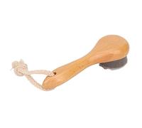 ACOGEDO Brosse de Nettoyage Facial Manuel avec Poignée de Hêtre Poignée à Fibres Douces pour le Nettoyage des Pores Profonds et l'exfoliation - Les Hommes et Les Femmes Font Face à un épurateur