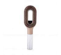 ACOGEDO Brosse Pulvérisateur de Brume pour Cheveux, Brosse de Brumisation 2 en 1 électricité Statique pour Enfants et Adultes en Voyage, Lissage Démêlant avec Réservoir Rechargeable (Kaki)