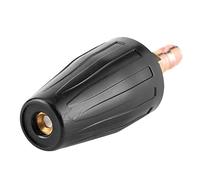 ACOGEDO Buse Turbo pour Nettoyeur Haute Pression 3600 PSI Embout de Pulvérisation Rotatif 1/4 Po Outil de Nettoyage à Connexion Rapide 4,0 GPM aux Deux Zones Turbo à Haute intensité Ce et il Se