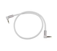 ACOGEDO Câble 3,5 Mm, Cordon Auxiliaire Stéréo à Angle Droit de 90 Degrés pour Casque, Tablettes, Haut-parleurs, Téléphone Portable, TV, DVD, Sortie de 0,5 M vers l'entrée, Offre Un Son de Haute