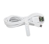 ACOGEDO Câble de Chargement Premium de 5,9 Pieds pour Naga Pro - Remplacement du Cordon en Nylon USB, pour Les Jeux (White)