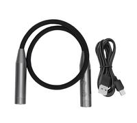 ACOGEDO Caméra d'action HD 1080P Caméra de sécurité WiFi Support de Cou Portable avec Tige Flexible Batterie 8H pour la Surveillance à Domicile Voyage Randonnée