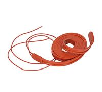 ACOGEDO Ceinture Chauffante en Silicone, Chauffage Flexible, AC 150 W, pour Envelopper sur un Ruban Chauffant en Silicone