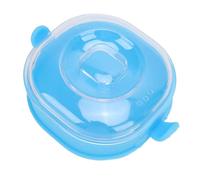ACOGEDO Chauffe-Cire en Silicone, Machine à Chauffer la Cire, Pot de de avec Conception Pliable, Trou de Dissipation Thermique pour L'épilation, Bleu