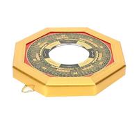 ACOGEDO Chinese Feng Shui Convex Bagua Mirror for Good Luck and (13.5cm