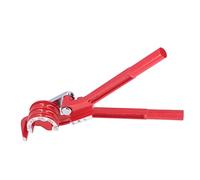 ACOGEDO Cintreuse de Tubes 3 Pouces pour Tuyaux en Cuivre, Laiton et Aluminium 0-180 Degrés avec Poignée Ergonomique Rouge