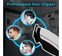 ACOGEDO Clipper de Cheveux électriques Efficace de la Barbe Mini-barbe avec Lame en Acier en Carbone pour Barbes et Bords de l'oreille - Barber Straight Vane/Wing Barber Straight Vane/Wing de