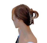 ACOGEDO Clips de Griffe à Cheveux en Alliage en Alliage en Métal élégant pour Femmes - Clamp/Holder à Mâchoire Légère Barrettes pour Cheveux épais et Bouclés - Accessoires de Mignons (2PCS)