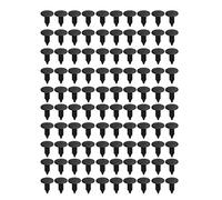 ACOGEDO Clips de Rivet de Fixation en Plastique et Retenue de Pare-chocs 100 PCS Clips de Rivet de Fixation de Pare-chocs en Nylon de Carrosserie Automatiques ou Pendant Facilement et Sont