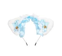 ACOGEDO Coiffure Oreilles de Chat avec Ruban, Nœud Papillon, Joli Bandeau, Accessoire pour Cheveux pour Enfants et Adultes (#1)