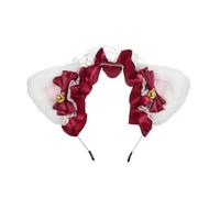 ACOGEDO Coiffure Oreilles de Chat avec Ruban, Nœud Papillon, Joli Bandeau, Accessoire pour Cheveux pour Enfants et Adultes (#18)