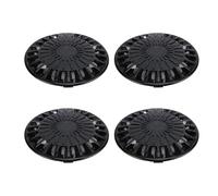 ACOGEDO Conception sans Soudure 14 Pouces Moyeu de Roue Remplacement pour | Matériau ABS de conception sans couture, installation par encliquetage, ajustement universel pour roues en acier