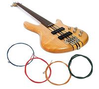 ACOGEDO Cordes de Basse électrique en Acier de qualité Supérieure avec une durabilité Brillante et Durable pour les Amateurs d'instruments