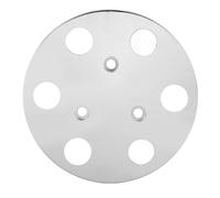 ACOGEDO Couvercle de Poulie d'embrayage de Compresseur AC en Alliage d'aluminium Haute Résistance Antirouille pour Compresseurs Sanden 508 SD5 Argent chromé Tout Conditionnement Sanden Veuillez