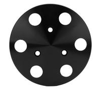 ACOGEDO Couvercle de Poulie d'embrayage de Compresseur AC en Alliage d'aluminium Haute Résistance Antirouille pour Compresseurs Sanden 508 SD5 Argent chromé Tout Conditionnement Sanden Veuillez