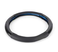 ACOGEDO Couvre-Volant de 15 Pouces en Cuir Artificiel, par Transfert, Couverture en Fiber de Carbone, Frais de Conception Ergonomique, Couvre-Volant, de 15 Pouces, Protecteur de en Carbone