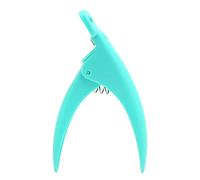 ACOGEDO Cutter de Pointe de l'ongle Professionnel pour un Bricolage Précis et une Utilisation du Salon - Clipper à Ongles Noir Portable avec Lame en Acier Inoxydable pour les Faux (GREEN)