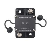 ACOGEDO Disjoncteur à Fusible 32 V/50 A, étanche IP67, Réinitialisation Automatique pour Voiture Audio Marine, un Courant de Vie que Vous Avez Conçu en Acier, Ce pour une Protection de 1/4" Est un