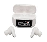 ACOGEDO Écouteurs sans Fil avec écran Tactile ENC, Suppression du Bruit, Son Stéréo, écouteurs 5.4 pour Les Appels Musicaux, Permettant Un Contrôle par écran Tactile et Dotés d'un Haut