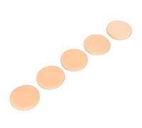 ACOGEDO Ensemble de Bouffée de Maquillage Doux 5 - Texture Douce et Bonne Saisir en Poudre, Trois Couleurs Disponibles | Pouffle Poudre Visage Lavable pour Cosmétiques (ORANGE)