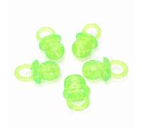 ACOGEDO Ensemble de Jouets à Mastication de Chien en Forme de Sucette Interactive - Matériel TPR, Conception Robuste pour la Dentition et la santé Dentaire, 5 Jouets Verts en Pack (Green)