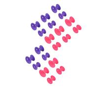 ACOGEDO Ensemble de Rouleaux à Cheveux Portables en Silicone, Outil de Bouclage de Cheveux 20 Pièces pour Femmes et Filles, Facile à Utiliser, pour Types de