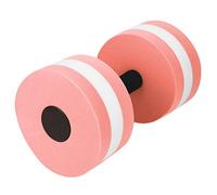 ACOGEDO Équipement de Fitness d'Haltères Flottants en Mousse de Rondeur au Cas où Ils Seraient Bons Haltères en Mousse Appropriés Flottants d'eau Ronds en de Fitness (rose et blanc)