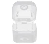 ACOGEDO Étui de Stockage d'entraîneur à Mâchoire Facial à Haute Transparence - Boîte en Polypropylène Compacte 2x2x2in pour l'exerciseur de Mâchoire (Grande taille)