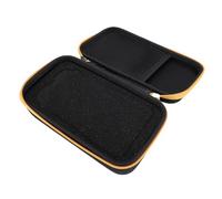 ACOGEDO Étui Dur Multimètre Numérique avec écume de Mousse de DIY Zip Jaune - Sac de Rangement Portable pour 117, 115, 116, 114, 113, F15B +, F17B +, F18B + - Nylon et EVA Multimètre Durables en
