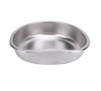 ACOGEDO Évier en Acier Inoxydable 15x12 48x3 94 Pouces Lavabo de Grande capacité en Forme de Cœur avec Sortie d'égout de 40 Mm pour Bateau Camping Véhicule Camping-car Camion Finition Brossée Lisse