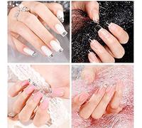 ACOGEDO Gel d'extension des Ongles avec Faux Ongles - 3pcs 15 Ml de Résine Organique pour Reconstruction des - Ensemble d'outils 'art de de Longue Finition et Naturel pour la Maison et le Salon