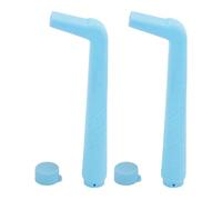 ACOGEDO Hiccup à Bouche Plate Sense D'Enfants pour Enfants Adultes Réutilisables STOP RELAGE 2 PCS (Lac bleu)