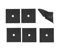 ACOGEDO Housse de Cuisinière à GazCouverture de Cuisinière à GazProtecteur de à GazDoublure de à GazCuisine 6 Pièces Housse de, PTFE Résistant à l'huile Réutilisable Antiadhésif Protection de à Gaz