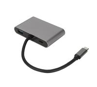 ACOGEDO Hub USB C 5 Pouces avec Double 4K et VGA Prend en Charge 3 Moniteurs Adaptateur USB 3.0 à Charge Rapide 100 W