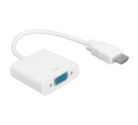 ACOGEDO Interface Multimédia HD vers Adaptateur VGA Câble Convertisseur pour Ordinateur Portable ProjecteurInterface Multimédia HD Haute Définition Blanche Puissante vers Adaptateur VGAInterface